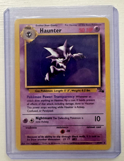 Pokemon TCG Haunter 21/62 Fossil - Non Holo Rare - NM - Image 1