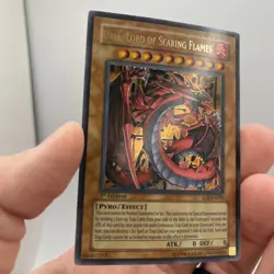 YuGiOh! | Uria, Lord of Searing Flames | SOI-EN001 Ultra Rare | 1st Ed - Image 3