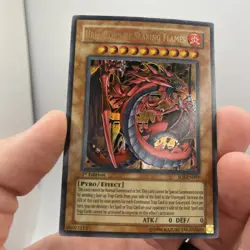 YuGiOh! | Uria, Lord of Searing Flames | SOI-EN001 Ultra Rare | 1st Ed - Image 4