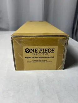 One Piece TCG Card Game 1st Year Anniversary Set English Edition New & Sealed - Image 2
