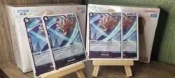 OP05-87 Hakuba Black Deck play set One Piece TCG (4 cards !) - Image 1