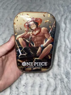 One Piece Tin Pack Set Vol 2 | TS-02 OP-13 Factory Sealed (1 Tin) In-Hand Ace 🔥 - Image 1