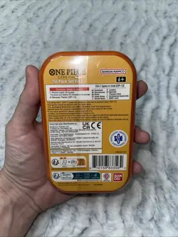 One Piece Tin Pack Set Vol 2 | TS-02 OP-13 Factory Sealed (1 Tin) In-Hand Ace 🔥 - Image 2