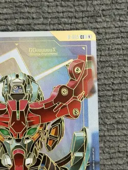 Gundam TCG Card Game Dual Impact Foil Resource GD02 R-015 C++ GQuuuuuuX Gundam - Image 4