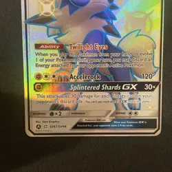 Pokemon TCG - Hidden Fates - Lycanroc GX SV67/SV94 Full Art Shiny Vault Card NM - Image 3