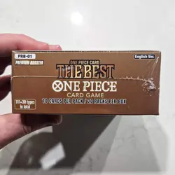 One Piece Card Game PRB-01 The Best Premium Booster Box - English - Factory Seal - Image 3