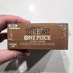 One Piece Card Game PRB-01 The Best Premium Booster Box - English - Factory Seal - Image 4