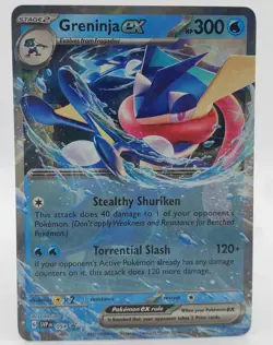 Pokemon Card Greninja Ex 54 Black Star Promo Ultra Rare Holo - Image 1