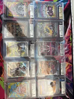 Pokemon Tcg Graded Card Lot Beckett All SAR Lot #36 - Image 1
