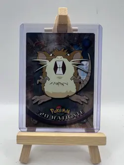 Raticate #20 Topps TV Animation Edition Blue Label Holo Pokemon Card - LP/MP - Image 1
