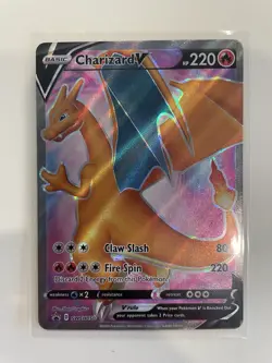 Pokemon Charizard V SWSH260 Sword & Shield Promo Holo Card English - Image 1