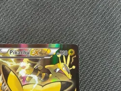Pikachu EX LP/MP XY Promo XY124 Full Art Promo 2016 Pokemon Card - Image 4