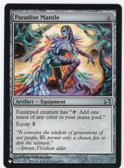 Paradise Mantle | NM | MTG | 211/229 | Uncommon | LIST - The List Reprints - Image 1