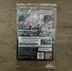 One piece Bandai Namco Monkey.D.Luffy US Voyage Promo Card (SEALED) - Image 2