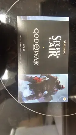 MTG Secret Lair x God of War: Norse Foil Edition NEW SEALED - Image 1