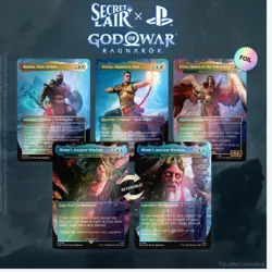 MTG Secret Lair x God of War: Norse Foil Edition NEW SEALED - Image 2