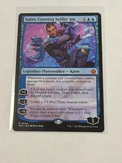Kaito, Cunning Infiltrator - Foundations 44 - Magic The Gathering - Image 1