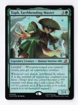 Toph (Foil) 0145 (M) MTG Avatar: The Last Airbender: Eternal-Legal (TLE) - Image 1