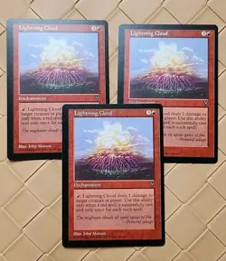 3 Lightning Cloud Visions Regular NM Near Mint - Image 1