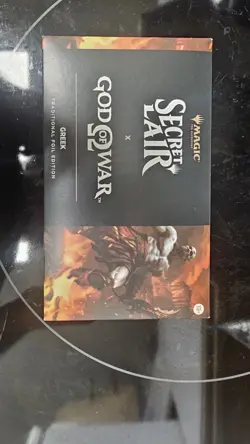 MTG Secret Lair Drop - God Of War: Greek (Traditional Foil Edition) - Image 1