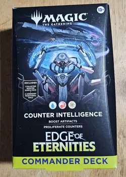 Magic the Gathering Counter Intelligence Edge of Eternities Commander Deck NEW! - Image 1