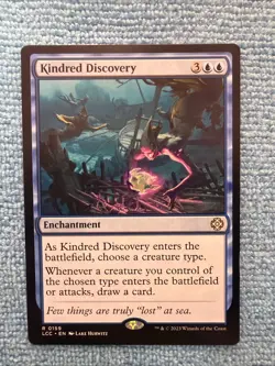 1x Kindred Discovery - Commander: The Lost Caverns of Ixalan - NM - MTG - Image 1