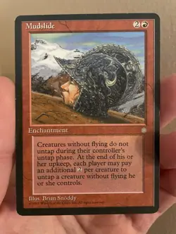 Mudslide (MP) Ice Age ICE Magic MTG 1995 - Image 1