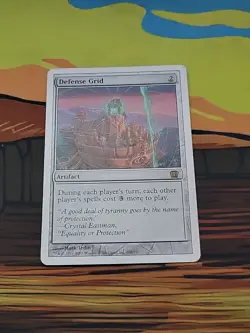 Defense Grid #296 Rare MTG 8th Edition LP English - Image 1