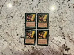 Mtg Basking Rootwalla x4 - Magic the Gathering Basking Rootwalla Lp-Played - Image 1