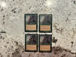 Roar Of The Wurm Odyssey x4 - Magic the Gathering Roar Of The Wurm Otj Played - Image 1