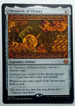 Magic Lorwyn Eclipsed Chronicle of Victory M0253 [Regular] NM 🔥 - Image 1
