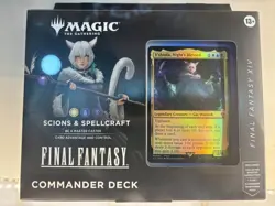 Magic the Gathering - Final Fantasy Commander Deck Sealed; Scions And Spellcraft - Image 1