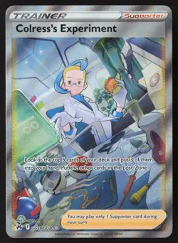 Colress's Experiment GG59/GG70 Pokemon Crown Zenith Galarian Gallery - Image 1
