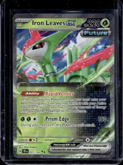2024 Pokemon Temporal Forces Iron Leaves ex #025/162 - Image 1