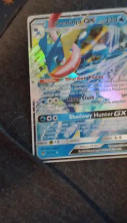 Pokemon Greninja GX 24/131 SM Forbidden Light Ultra Rare Holo 230 HP English - Image 2