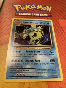 Pokemon XY Evolutions Gyarados 34/108 Holo Rare - Image 2