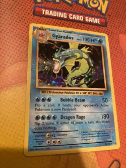 Pokemon XY Evolutions Gyarados 34/108 Holo Rare - Image 3