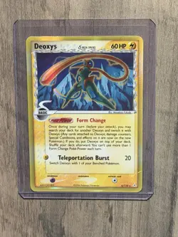Pokemon TCG Deoxys Holo (Delta Species - Speed Forme) Holon Phantoms 6/110 - Image 1