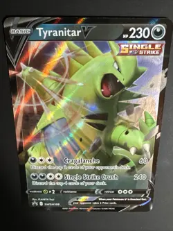 Tyranitar V - Sword & Shield - Battle Styles Swsh109 Promo Pokemon TCG NM - Image 3