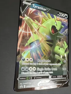 Tyranitar V - Sword & Shield - Battle Styles Swsh109 Promo Pokemon TCG NM - Image 4