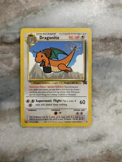 Pokemon Dragonite Black Star Promo 90HP Stage 2 LV 43 #149 WB Movie MP - Image 1