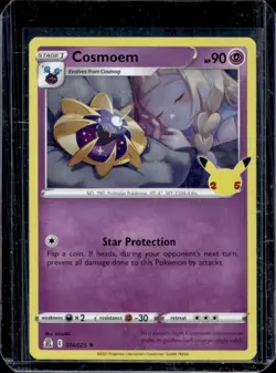 2021 Pokemon SWSH Celebrations Cosmoem Holo #014/025 - Image 1