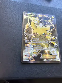 Pikachu EX XY124 Holo Promo XY Black Star Promos 2013 Pokemon MP - Image 2