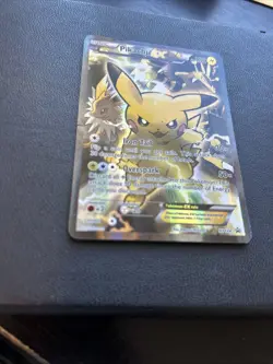 Pikachu EX XY124 Holo Promo XY Black Star Promos 2013 Pokemon MP - Image 3
