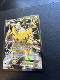Pikachu EX XY124 Holo Promo XY Black Star Promos 2013 Pokemon MP - Image 4