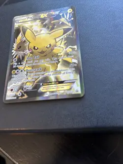 Pikachu EX XY124 Holo Promo XY Black Star Promos 2013 Pokemon MP - Image 5