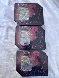 POKEMON DESTINED RIVALS TIN LOT OF THREE (3) BRAND NEW FACTORY SEALED RARE! TCG! - Image 1