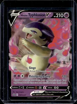 2019-2023 Pokemon SWSH Black Star Promos Hisuian Typhlosion V #SWSH237 - Image 1