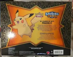 Pokemon TCG: Shining Fates Pikachu V Collection Box Brand New Read Description! - Image 3