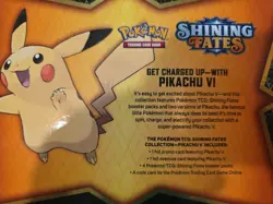 Pokemon TCG: Shining Fates Pikachu V Collection Box Brand New Read Description! - Image 4